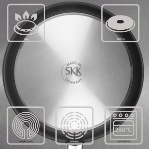 تابه اس کا کا مدل SKK Depth 5.5 سایز 20