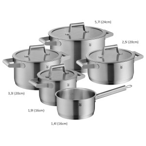 سرویس قابلمه 9 پارچه دبلیو ام اف مدل WMF Comfort Line