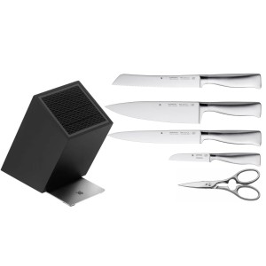 سرویس چاقو 6 پارچه دبلیو ام اف مدل WMF Grand Gourmet Black