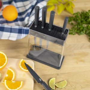 سرویس چاقو 6 پارچه کن ریکن مدل Kuhn Rikon Colori Black