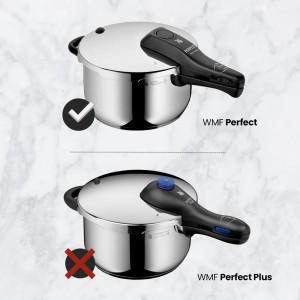 دسته زودپز دبلیو ام اف مدل WMF Perfect Black 22 CM