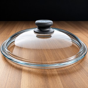 درب قابلمه و تابه اس کا کا مدل SKK Glass سایز 20