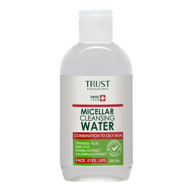 محلول میسلار پاک کننده آرایش (پوست مختلط تا چرب) تراست - اصل