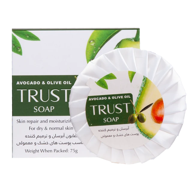 صابون آووکادو و زیتون تراست - اصل