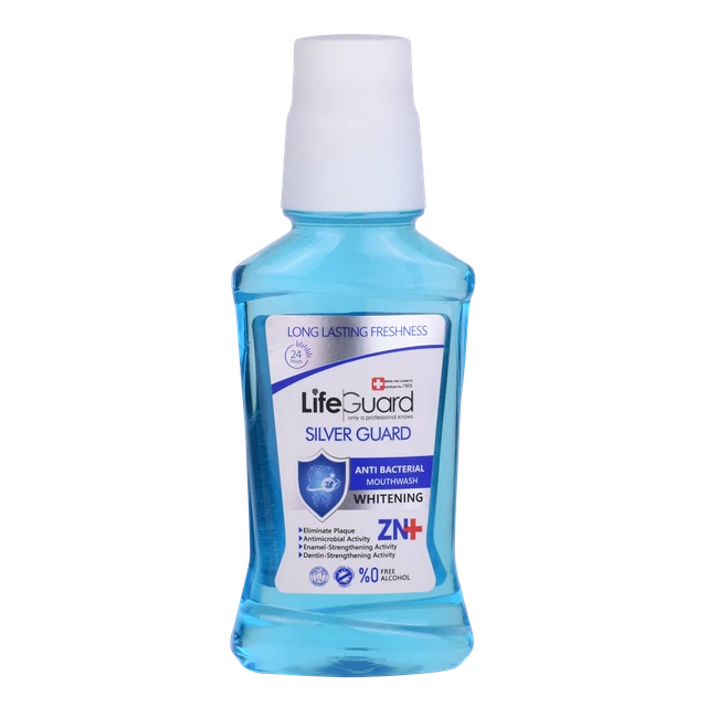 دهانشویه بزرگسال سفیدکننده (Silver Guard) برند لایف گارد - اصل