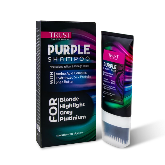 شامپو بنفش تراست - اصل