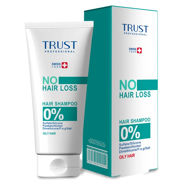 شامپو تخصصی ضد ریزش موهای چرب تراست - اصل