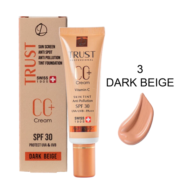 سی سی کرم پلاس تراست شماره 3 (بژ تیره) - اصل