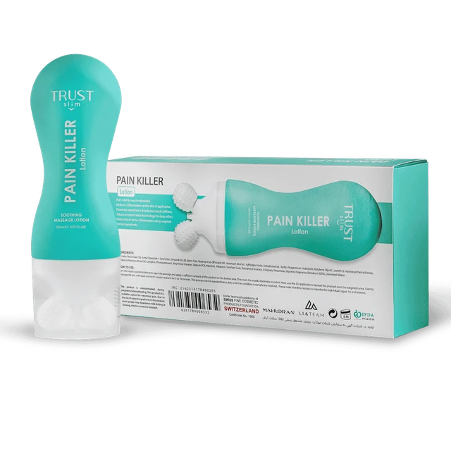 لوسیون ضد درد و گرفتگی عضلات تراست اسلیم - اصل