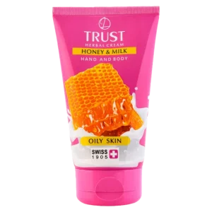 کرم دست و بدن پروتئین شیر و عسل تراست - اصل