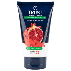 کرم دست و بدن انار و Q10 تراست - اصل