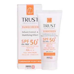 کرم ضد آفتاب و کنترل چربی تراست - اصل