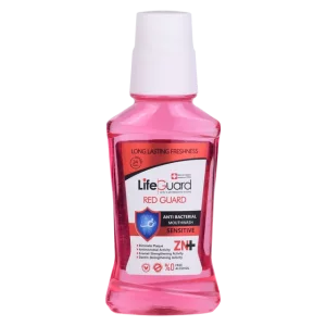 دهانشویه بزرگسال حساس (Red Guard) برند لایف گارد - اصل
