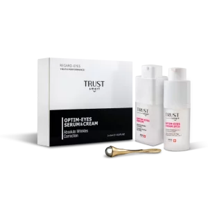 کیت جوانساز دورچشم تراست ( سرم دورچشم ، کرم ضد پف و تیرگی دورچشم ، گواشا رایگان) - اصل