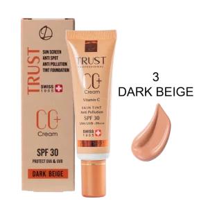 سی سی کرم پلاس تراست شماره 3 (بژ تیره) - اصل
