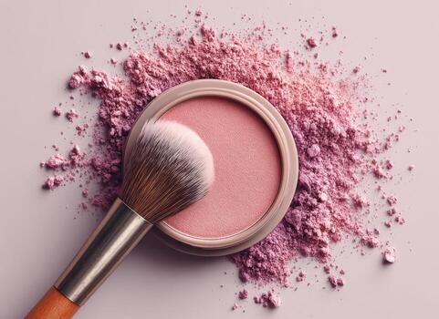 رژگونه پودری و کرمی چیست
