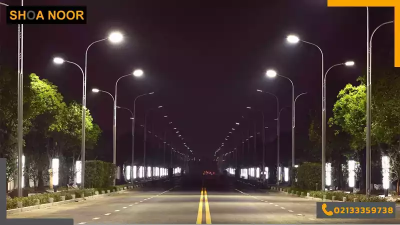 چراغ ال ای دی خیابانی برای نورپردازی خیابان