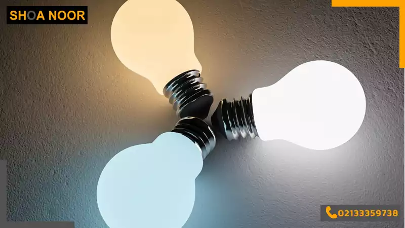 led بی کفیت بودن لامپ در کم نور شدن لامپ
