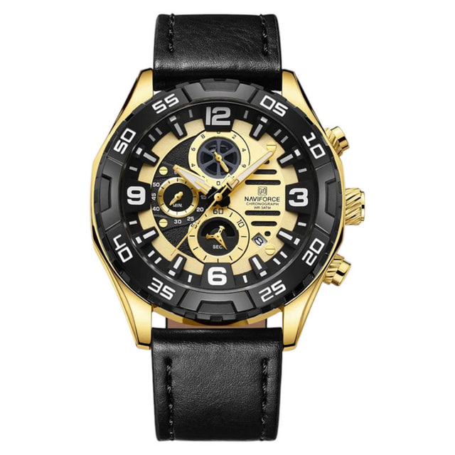 ساعت مچی مردانه نیوی فورس Naviforce NF 8043 G/G/B