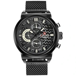 ساعت مچی مردانه نیوی فورس Naviforce NF 9068 S/B/W/B