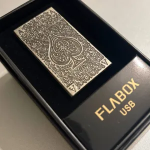 فندک شارژی USB حرکتی فلیپ‌باکس (Flip Box)