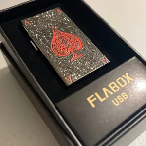 فندک شارژی USB حرکتی فلیپ‌باکس (Flip Box)