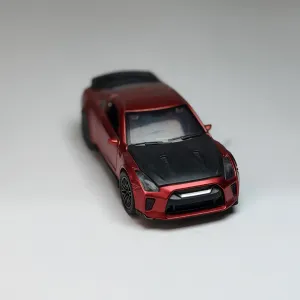 ماکت فلزی ماشین Nissan GT-R R35 قرمز چراغدار و موزیکال