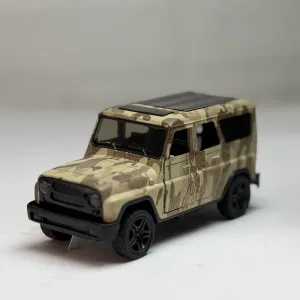 ماکت ماشین آفرودی UAZ Hunter استتاری