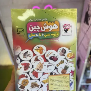 بازی فکری هوش چین ۲ تکه | مناسب ۳ تا ۵ سال