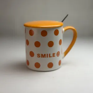 ماگ سرامیکی خال‌خالی Smile
