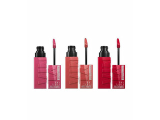 رژ لب واینل اینک میبلین (Maybelline Super Stay Vinyl Ink) - شماره 135 fearless
