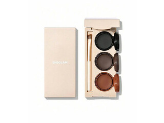 پلت خط چشم و هاشور ابرو سه رنگ شیگلم (SHEGLAM 3 Shades Eyeliner & Brow Powder Palette)