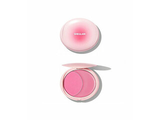 رژگونه دو قلو پودری و کرمی شیگلم رنگ Pink Sprinkles (SHEGLAM Duo Blush Pink Sprinkles)