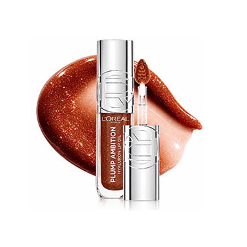 لیپ اویل حجم‌دهنده لوریل Plump Ambition Hyaluron Lip Oil (لورآل )