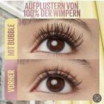 ریمل حجم دهنده قوی بابل بلک میبلین( bubble black mascara )