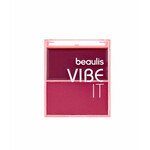 رژگونه دوتایی پودری و کرمی بیولیس (Beaulis Double Blush) - رنگ scarlet glaze 361