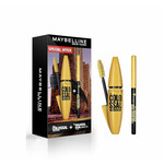 پک مداد چشم و ریمل میبلین مدل کلوسال (Maybelline Colossal Mascara & Eyeliner Set)