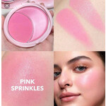 رژگونه دو قلو پودری و کرمی شیگلم رنگ Pink Sprinkles (SHEGLAM Duo Blush Pink Sprinkles)