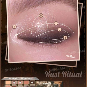 پالت سایه ۱۵ رنگ شیگلم مدل Rust Ritual | SHEGLAM Rust Ritual 15-Pan Palette