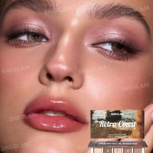 پالت سایه ۱۵ رنگ شیگلم مدل Retro Coast | SHEGLAM Retro Coast 15-Pan Palette