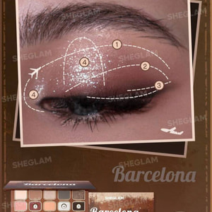 پالت سایه ۱۵ رنگ شیگلم مدل Barcelona | SHEGLAM Bliss In Barcelona 15-Pan Palette