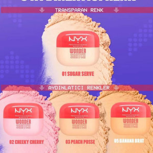 پودر فیکس واندر اسنچ نیکس NYX Wonder Snatch Loose Setting Powder