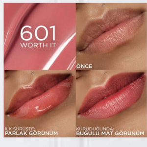 تینت و سرم لب لورآل Hyaluron Tint Lip Stain Serum