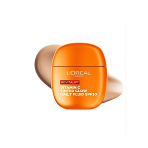 تینت ضدآفتاب گلویی لوریل L’Oréal Revitalift Vitamin C Tinted Glow SPF30 ( لورآل )