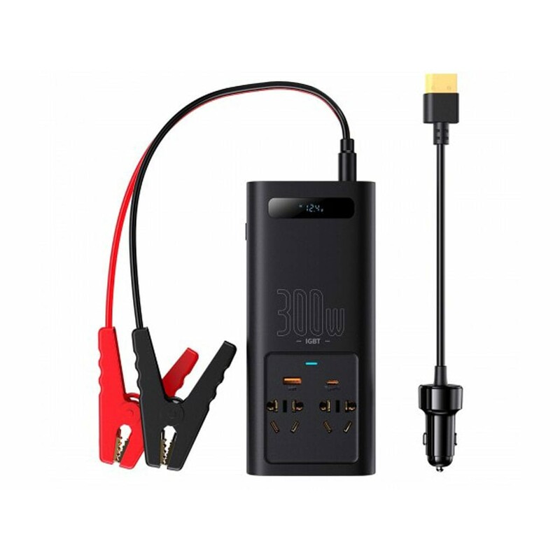 اینورتر برق 220 ولت 300 وات بیسوس Baseus IGBT Power Inverter 300W CGNB010101