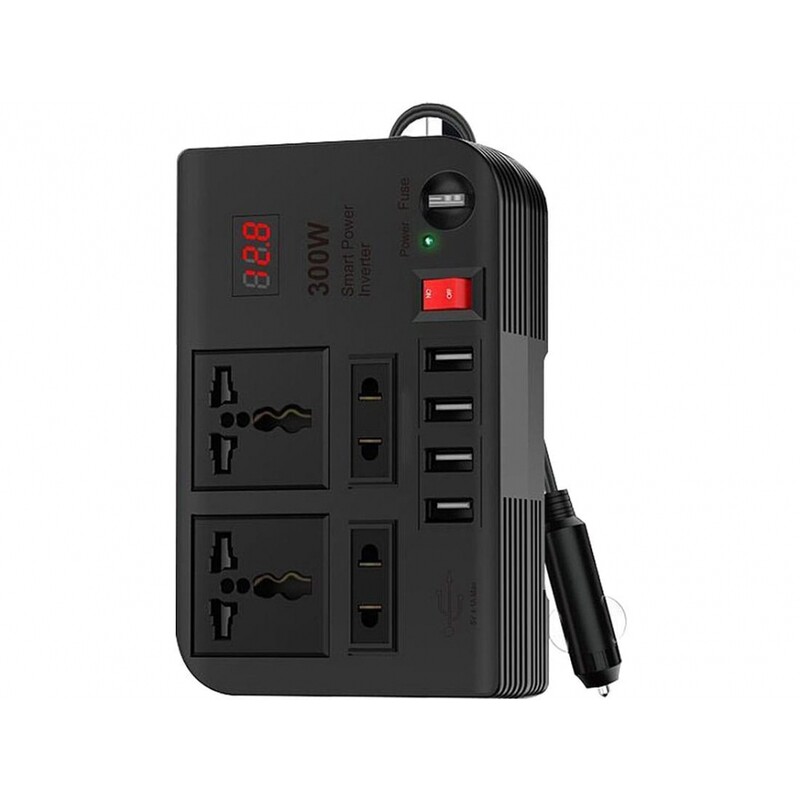 اینورتر و چند راهی برق گرین Green Lion Spark 3 Power Inverter DC 12V to AC 220V