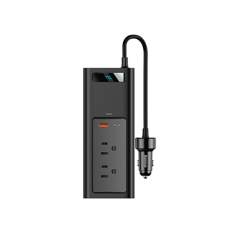 اینورتر برق خودرو 150 وات بیسوس Baseus In-car Inverter 150W CRNBQ-01