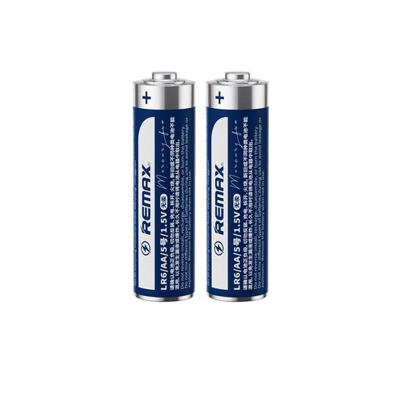بسته دوتایی باتری قلمی آلکالاین ریمکس REMAX LR6 Alkaline Battery AA
