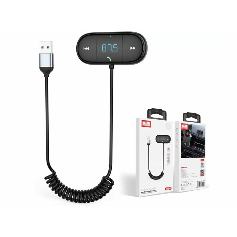 گیرنده بلوتوث و اف ام پلیر ارلدام Earldom ET-M66 Wireless FM and Bluetooth USB Music Receiver