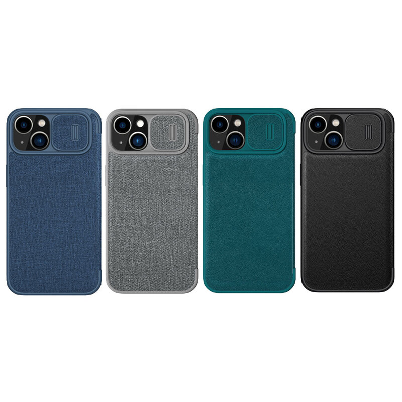 کیف آیفون 14 نیلکین Nillkin iPhone 14 Qin Pro Case